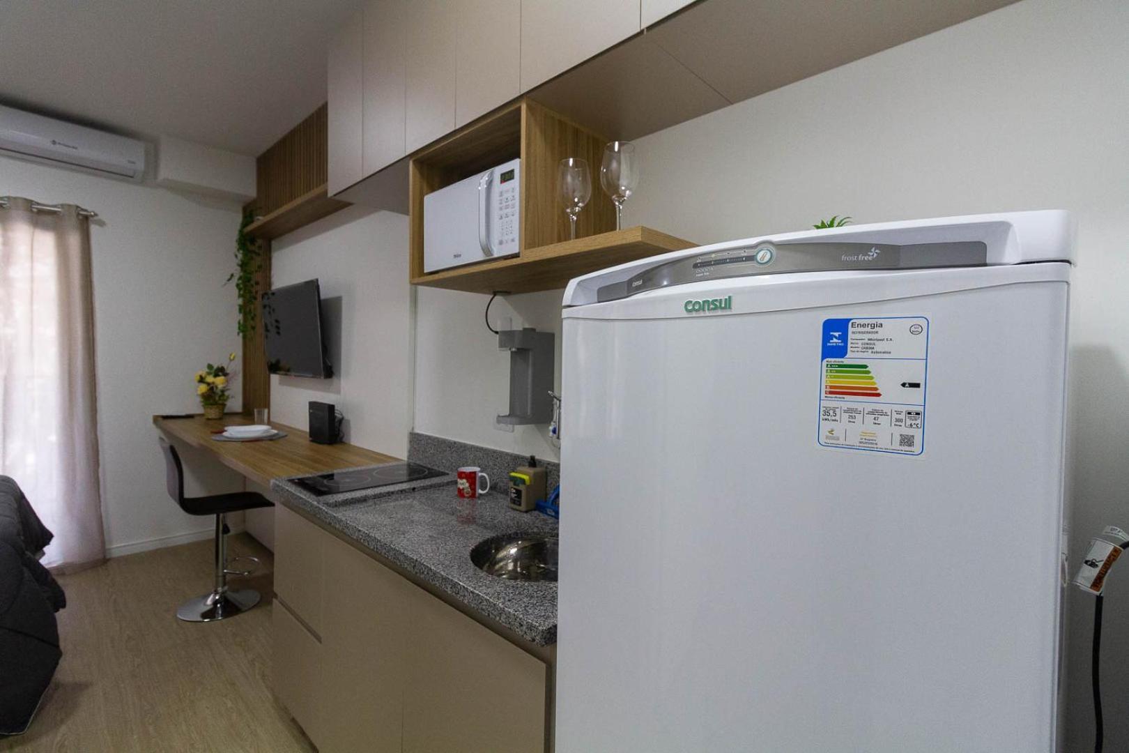 Studio Confortavel E Com Varanda No Alto Da Boa Vista Apartamento São Paulo
